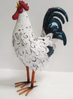 High Quality Iron Art Rooster Model – Creative Indoor or Outdoor Garden Decoration