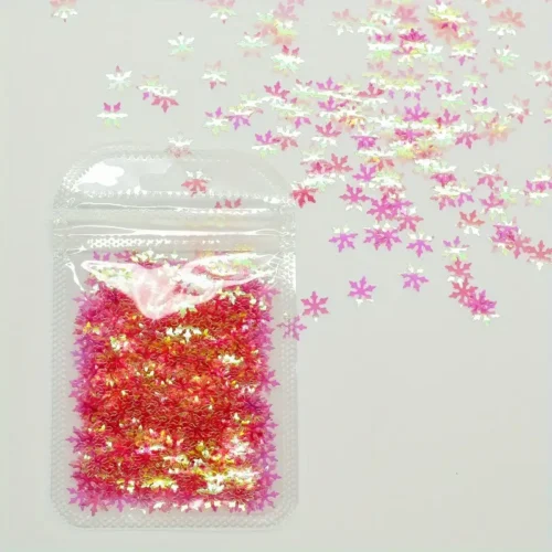 Ultrathin 3D Snowflake Nail Glitter Sequins/ Laser Sparkly Snowflakes for Nail Art Decorations, Perfect for Fingernails and Toenails-USA Warehouse 3-7 days delivery - Image 2