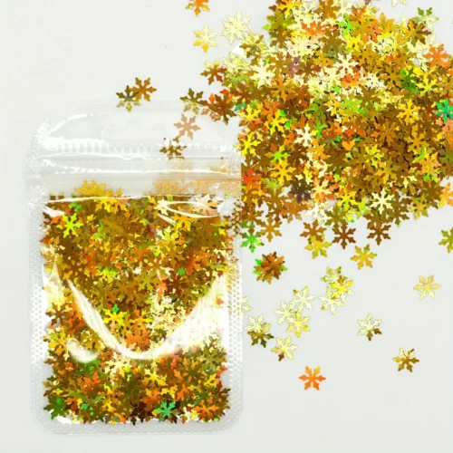 Ultrathin 3D Snowflake Nail Glitter Sequins/ Laser Sparkly Snowflakes for Nail Art Decorations, Perfect for Fingernails and Toenails-USA Warehouse 3-7 days delivery - Image 3