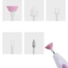 Professional Electric Nail Drill, Cordless Electric Nail Drill Pen Portable Efile Nail Drill Kit For Acrylic Design With LED Lighting, USB Rechargeable 3 Adjustable Speeds Electric Nail File Gel Nails