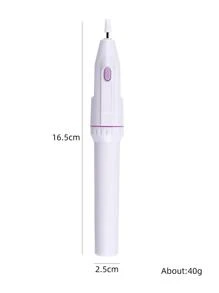 Professional Electric Nail Drill, Cordless Electric Nail Drill Pen Portable Efile Nail Drill Kit For Acrylic Design With LED Lighting, USB Rechargeable 3 Adjustable Speeds Electric Nail File Gel Nails
