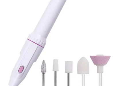 Professional Electric Nail Drill, Cordless Electric Nail Drill Pen Portable Efile Nail Drill Kit For Acrylic Design With LED Lighting, USB Rechargeable 3 Adjustable Speeds Electric Nail File Gel Nails