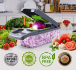 Versatile 14/16-in-1 Multifunctional Vegetable Chopper and Food Slicer for Easy Kitchen Prep