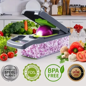 Versatile 14/16-in-1 Multifunctional Vegetable Chopper and Food Slicer for Easy Kitchen Prep