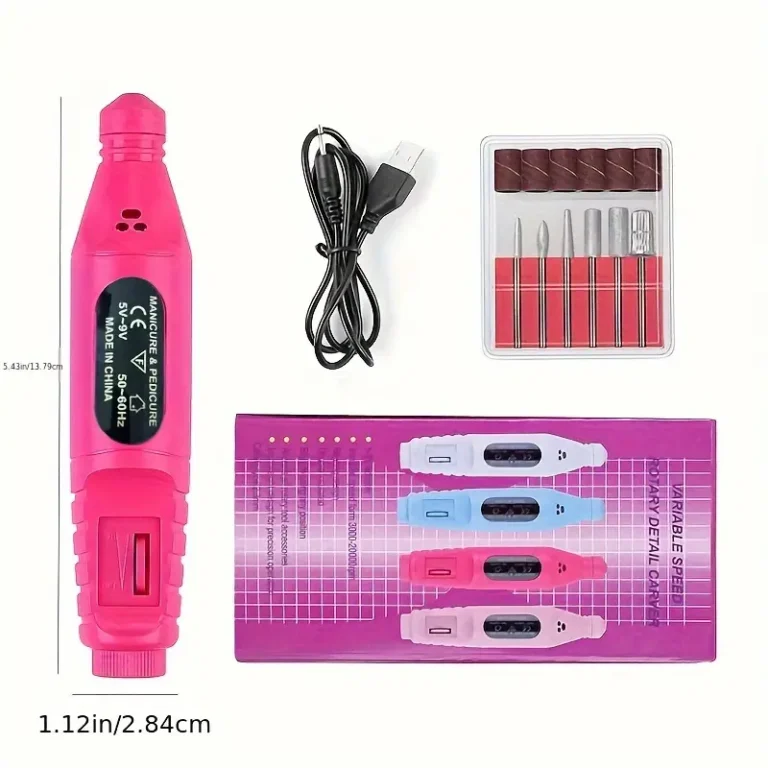 Nail Enhancement Tool: Electric Nail Drill Milling Cutter Set for Nail Sanding, Nail File Bit, and Gel Polishing Removal - A Versatile Nail Enhancement Removal Tool