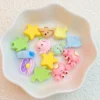 20pcs Adorable Mini Cartoon Ocean Series Nail Art Accessories: Featuring Seahorse, Octopus, Crab, Turtle, and Starfish Resin Nail Art Charms - Perfect for Jewelry Making, Manicures, Hair Accessories, and Phone Cases