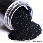 10ml Ultrafine Nail Art Powder: Glossy Glitter in White, Black, and Transparent Shades - Perfect for Women and Girls' DIY Nail Art
