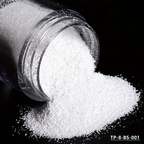 10ml Ultrafine Nail Art Powder: Glossy Glitter in White, Black, and Transparent Shades - Perfect for Women and Girls' DIY Nail Art