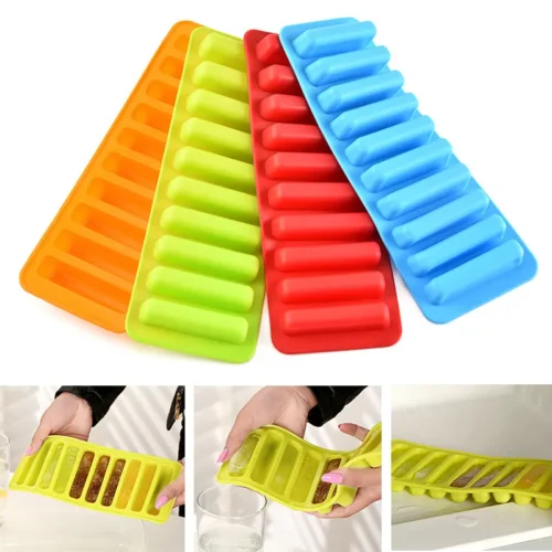 Creative Silicone Ice Cube Tray Mold: Fun Finger-Shaped Dessert Mold