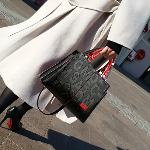 PU Leather Crossbody Bags for Women - Stylish Designer Totes with Large Capacity