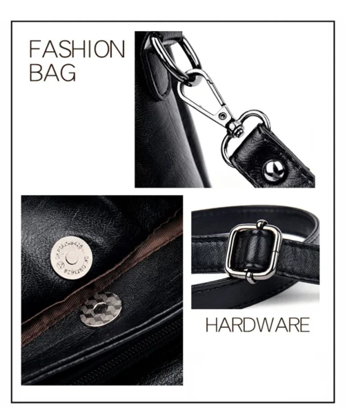 Exquisite Embroidered Tote Bag for Women - Fashionable Crossbody Handbag