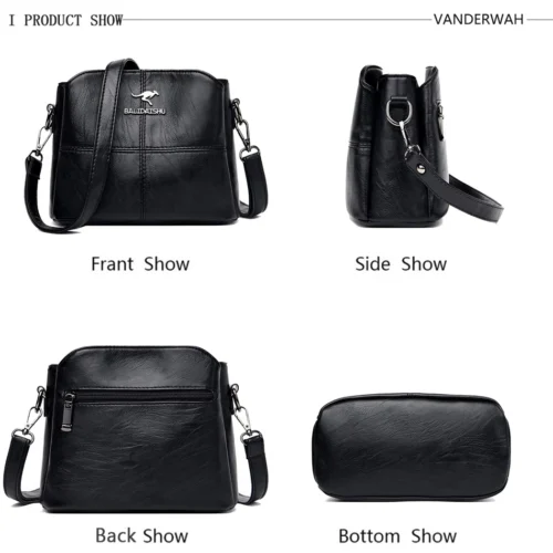 Exquisite Embroidered Tote Bag for Women - Fashionable Crossbody Handbag