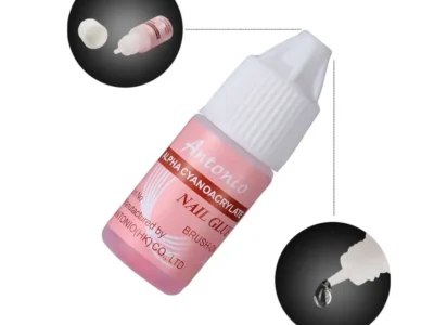 Quick-Drying Nail Glue: Ideal for Effortless Application of Artificial Nail Tips During Your Manicure