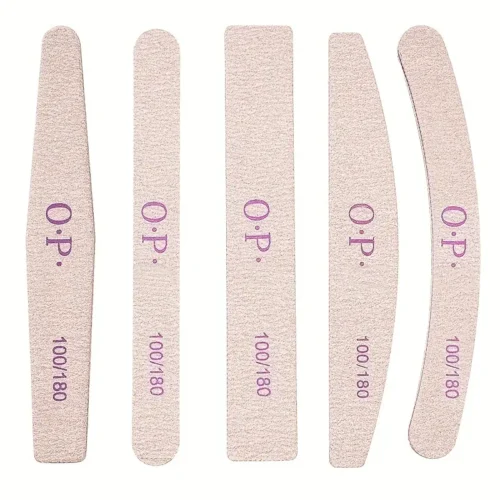 Premium Nail File Set: Ideal for Poly Nail Extensions, Acrylic Nails, False Nails, and Manicure/Pedicure at Home