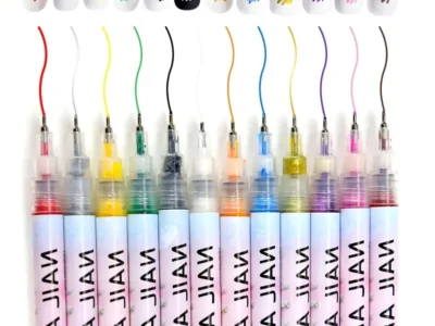 1 Pcs 3D Nail Art Pen: Perfect for Nail Point Graffiti and Dotting - Ideal for Drawing, Painting, and Creating Liner Designs for Valentine's Day DIY Nail Art Beauty