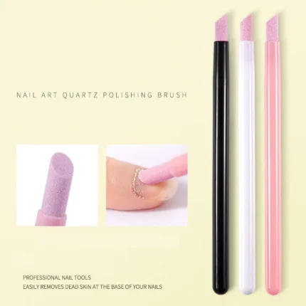 Quartz Removing Tool for Dip and Dots Manicure: Precise Cuticle Pen for Achieving Perfect Nails