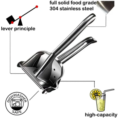 Stainless Steel Manual Citrus Juicer