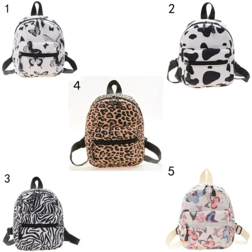 High Capacity Mini Backpack – Stylish Nylon Rucksack for Fashionable Casual Use