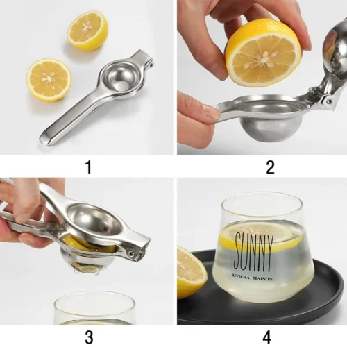 Stainless Steel Manual Lemon Squeezer Juicer
