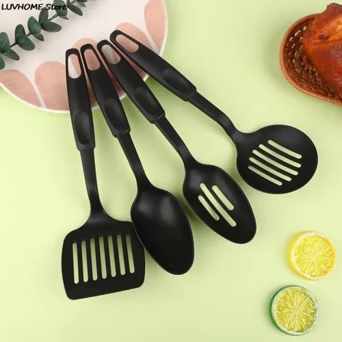 6-Piece Non-Stick Nylon Kitchen Utensil Set – Essential Tools for Cooking and Serving