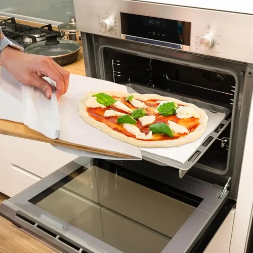 Foldable Handle Sliding Pizza Peel - Convenient Pizza and Bread Transfer Tool