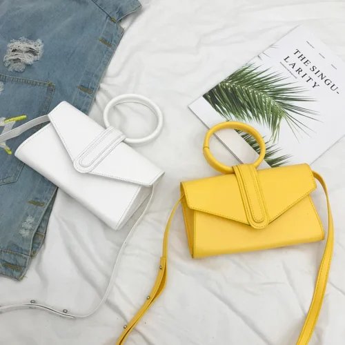 Designer Crossbody Bags - Candy-Colored Shoulder Bags for Women