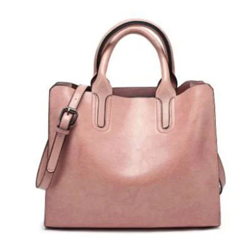 Designer Leather Tote - Minimalist Bag for Versatile Functionality