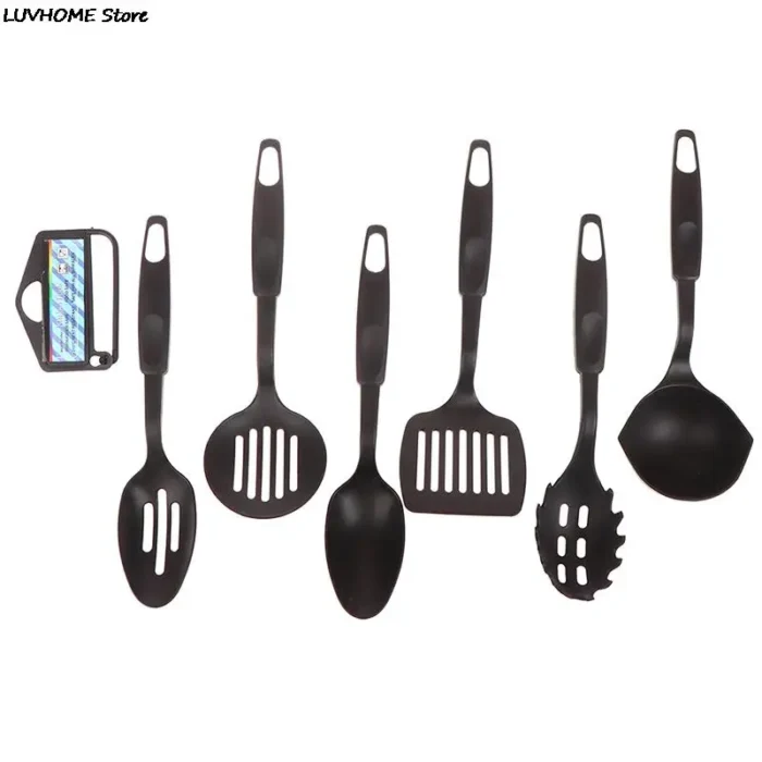 6-Piece Non-Stick Nylon Kitchen Utensil Set – Includes Shovel, Spoon, Soup Ladle, Spatula, and More for Versatile Cooking