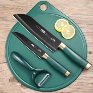 Premium Fruit Knife Set for Your Kitchen / The Ultimate Commercial-Grade Peeler Knife and Safety Knife for Precise Fruit and Melon Cutting