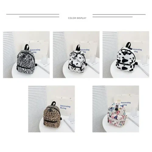 High Capacity Mini Backpack – Stylish Nylon Rucksack for Fashionable Casual Use