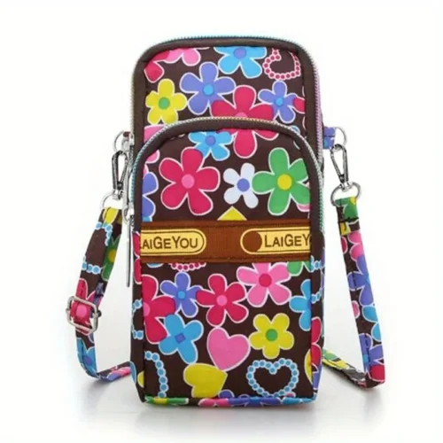 New Mobile Phone Bag Female Mini Crossbody Bag Shoulder Messenger Bag Wrist Coin Purse Leisure Forearm Bag Women for Handbags