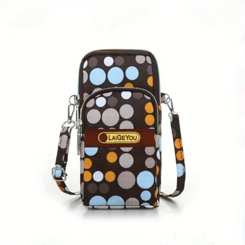 New Mobile Phone Bag Female Mini Crossbody Bag Shoulder Messenger Bag Wrist Coin Purse Leisure Forearm Bag Women for Handbags