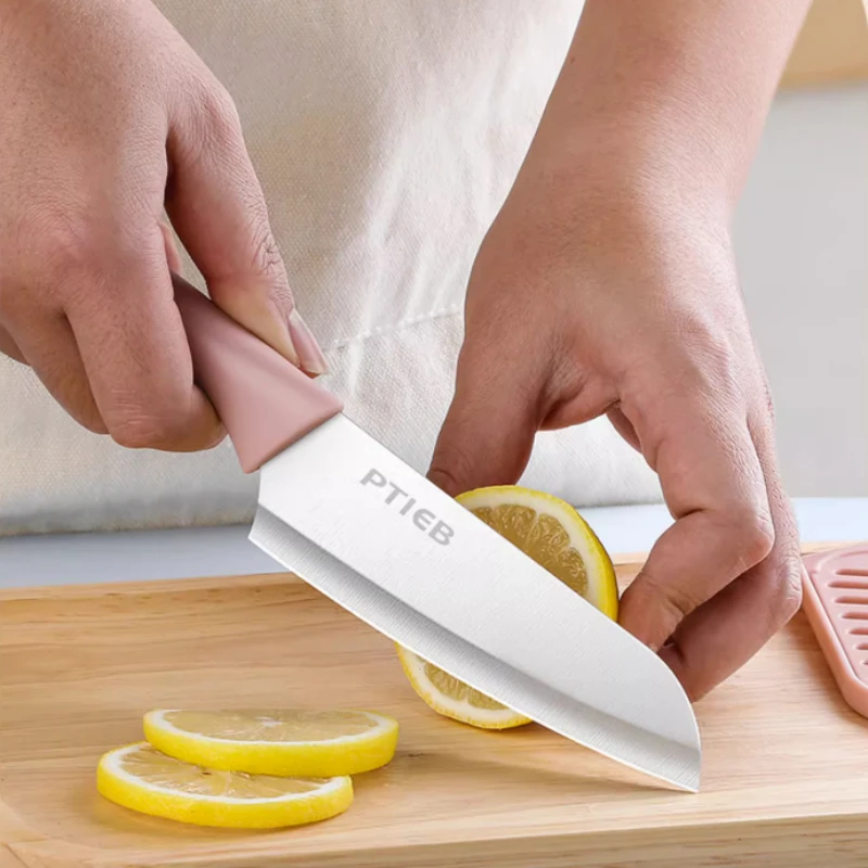 Stainless Steel Fruit Knife / A Multifunctional Kitchen Knife with a Complimentary Knife Case, Perfect for Dormitories and Small Kitchens