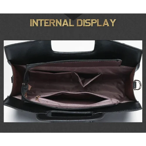 Luxury Alligator Pattern Clutch - Elegant Small Leather Shoulder or Top-Handheld Bag