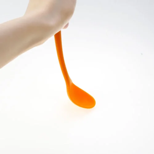 Silicone Soup Spoon - Heat-Resistant Kitchen Utensil for Stirring and Serving