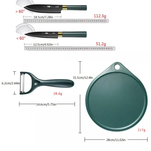Premium Fruit Knife Set for Your Kitchen: Perfect for Precise Cutting and Peeling