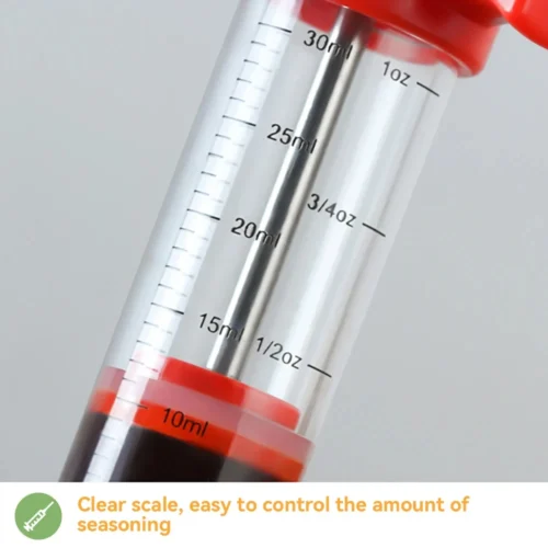 Flavor Needle Marinade Injector – Perfect BBQ Meat Syringe for Tender, Juicy Dishes