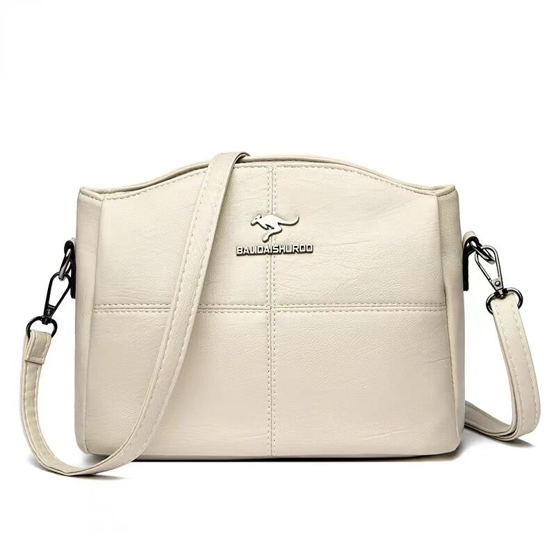 Chic Handbags / High-Quality Soft Leather Shoulder Bag for Women -Fashion Crossbody Bags