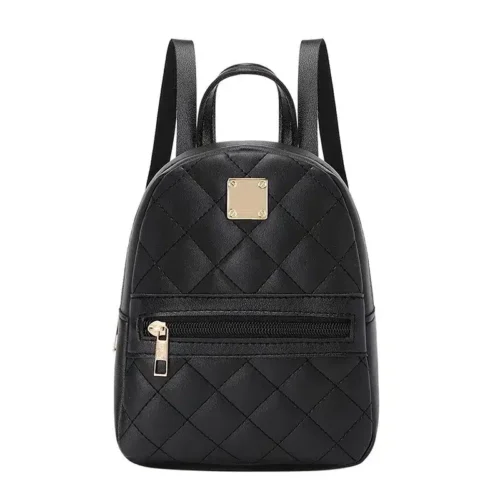 Versatile Mini Backpack – PU Leather Crossbody Bag and Phone Pouch for Women