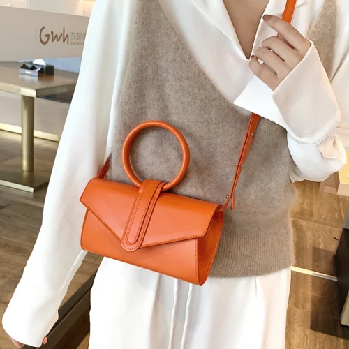 Designer Crossbody Bags - Candy-Colored Shoulder Bags for Women
