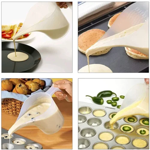 Versatile 1000ml Measuring Jug - Precise Liquid Measurement for Baking and Cooking