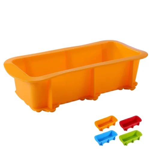 Rectangular Silicone Bread Mold for Toast and Cakes – Non-Stick, Easy-to-Demold Baking Tray for DIY Creations