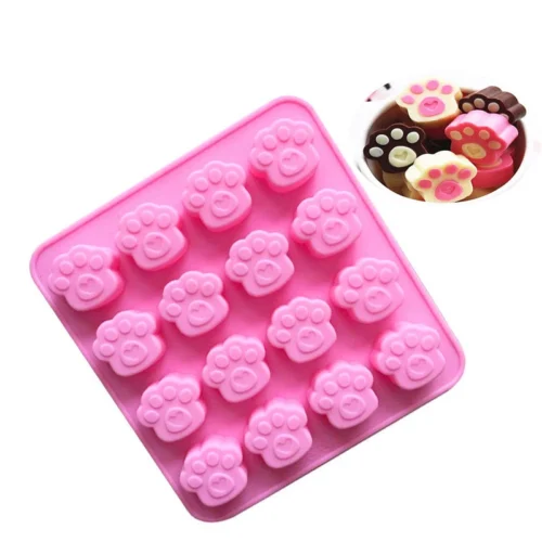 Cat Claw Chocolate Silicone Mold for DIY Cake Decoration Candy Jelly and Soap Making