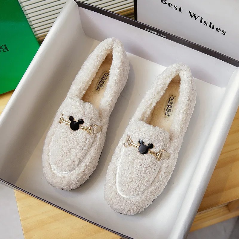 Elevate Your Winter Wardrobe with Plush Cotton Shoes / Stylish, Warm, and Available in Larger Sizes