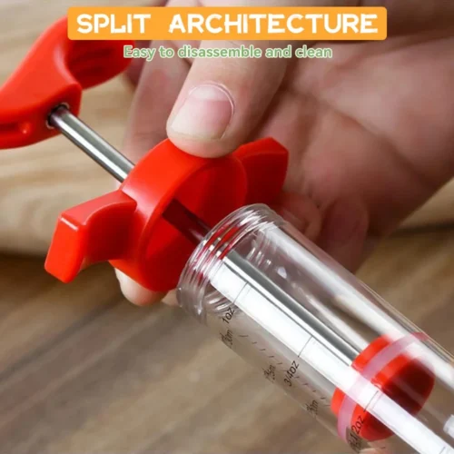 Flavor Needle Marinade Injector – Perfect BBQ Meat Syringe for Tender, Juicy Dishes
