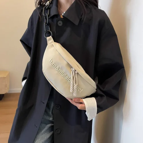 Half-Moon Fanny Packs - Trendy PU Leather Bags for Fashionistas