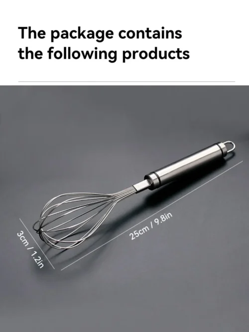 Durable Stainless Steel Egg Whisk | Your Kitchen Tool for Mixing and Blending