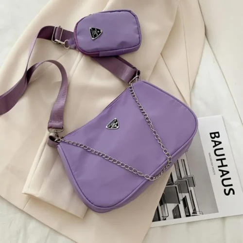 2-in-1 Fashion Handbag Set - Stylish Crossbody and Shoulder Bags for Women