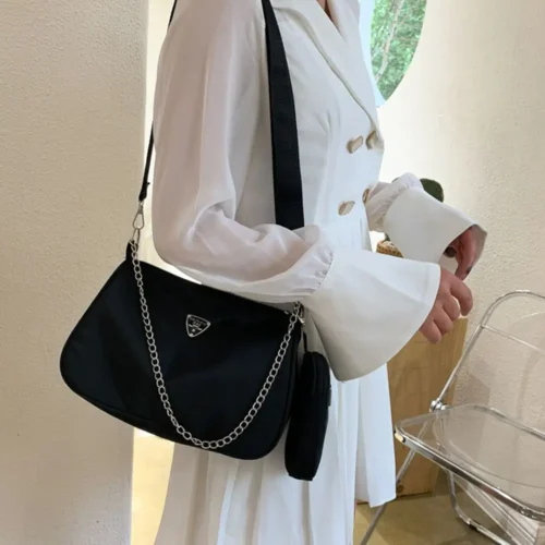 2-in-1 Fashion Handbag Set - Stylish Crossbody and Shoulder Bags for Women