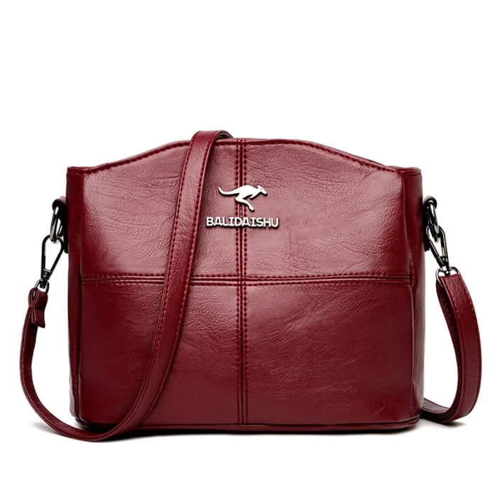 Chic Handbags / High-Quality Soft Leather Shoulder Bag for Women -Fashion Crossbody Bags